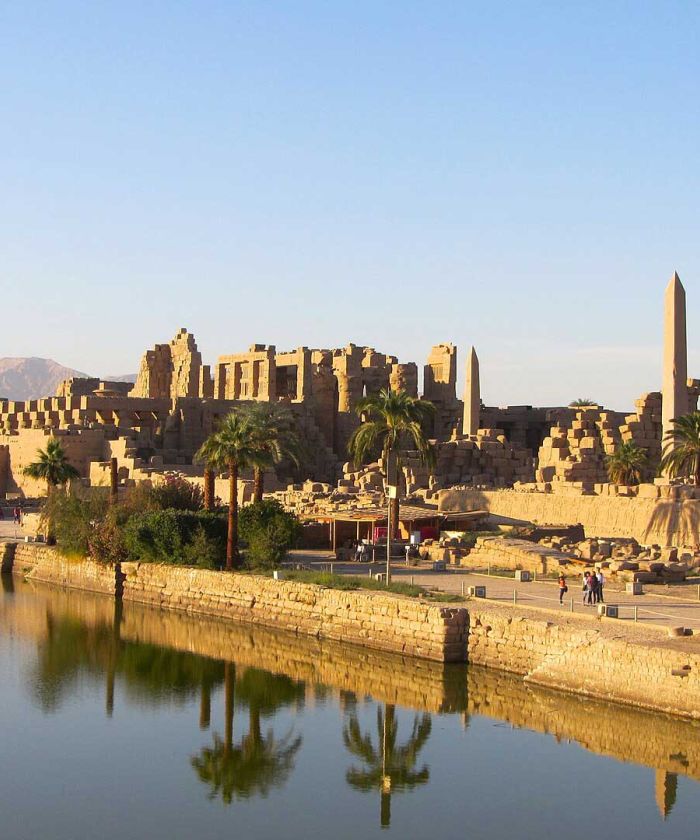vast Karnak Temple complex
